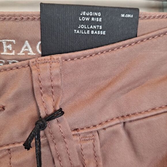 American Eagle Super Stretch Low Rise Jeggings Sz 00 - Picture 3 of 7